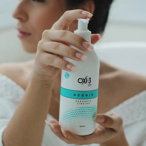 Sabonete Líquido Corpo Oxi3 Ozônio Limpeza Oleosidade 300ml