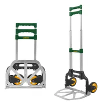 Comprar Carrro Carretilla Zorra Plegable 100kg Jadever Color Verde Oscuro