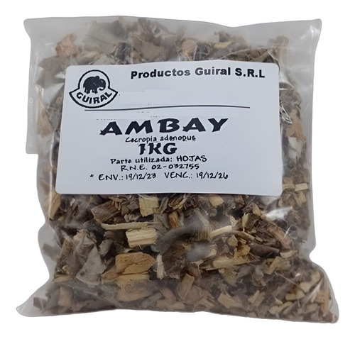 Infusión De Hierbas Ambay Guiral Para Asma Y Tos 1 Kg