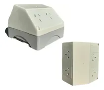 Comprar Periscopio Triangular Piso + 4 Tomas Cambre 10 Amp Por Color Blanco
