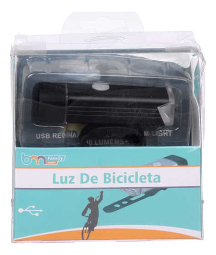 Luz Bicicleta Delantera Accesorio Luz 8x5cm