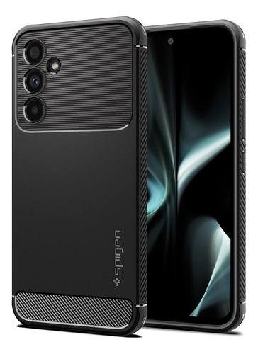 Funda Spigen Rugged Armor Para Galaxy A54 Negro Mate