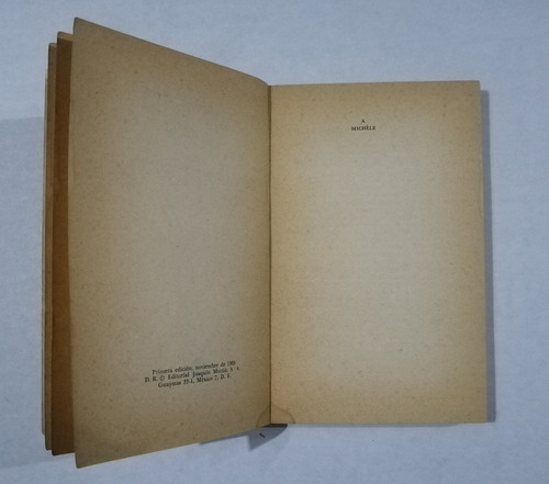 Unión - Juan García Ponce, Joaquín Mortiz, 1a Ed. (Usado)