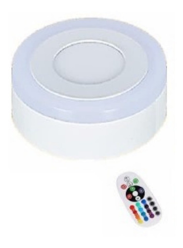 Lampara Panel Rgb Con Control Remoto 12w+4w Mayor Y Detal