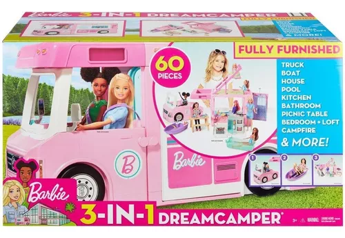 Barbie - Supercaravana Dreamcamper, VEÍCULOS