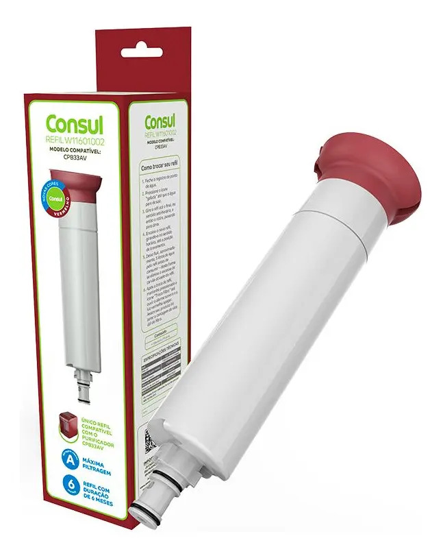 Refil Filtro Hibisco Para Purificador Consul Cpb33av