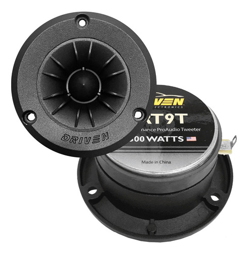 Tweeters 3.8 PuLG Driven Drt9t 100w Rms Pro Audio Shallow