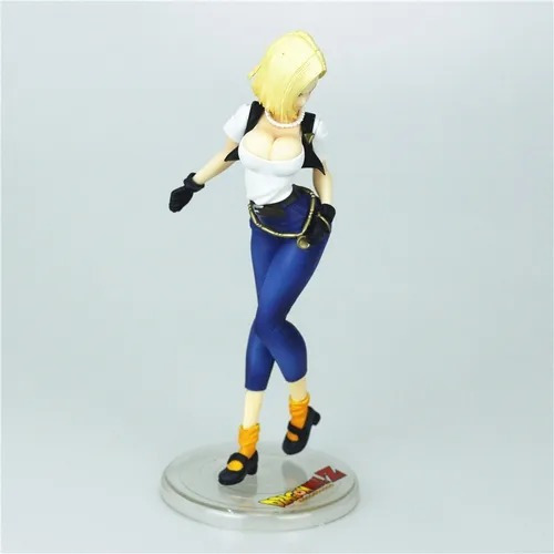 Dragon Ball Z - C18 Androide No Lazuli Figura Jeans 19 Cm