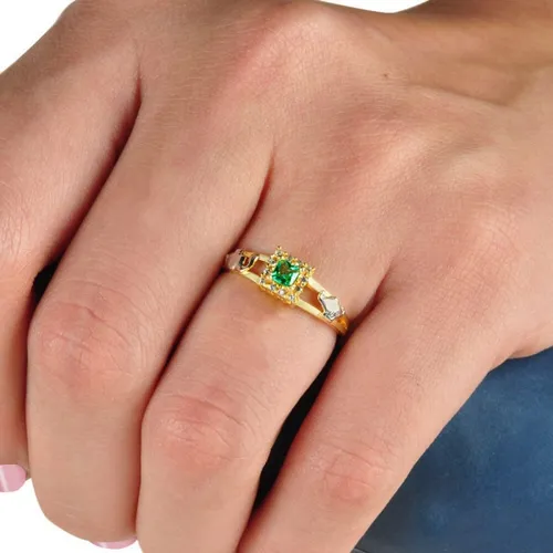 comprar Anel De Formatura Qualquer Profissão Feminino Em Ouro 10k