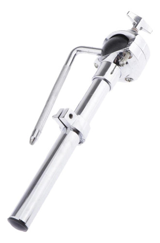 Soporte De Tom Individual Acero Duradero Plateado