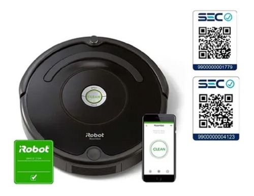 Imagen 1 de 7 de Irobot Roomba 677 Aspiradora Wifi Incluye Virtual Wall Stgo.