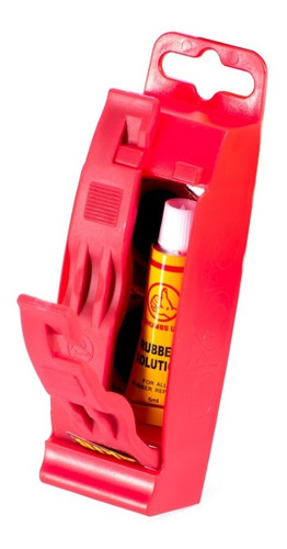 Imagen 4 de 5 de Paquete De 1 Bomba Portatil Y Kit De Parchado Para Bicicleta