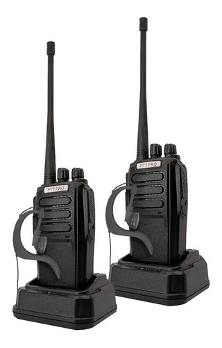2 Radios Uhf Vhf Pro3000 16 Ch Compatible C Kenwood Motorola