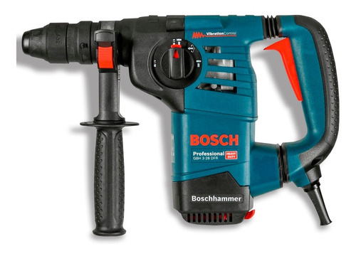Imagen 3 de 9 de Rotomartillo Percutor 28mm Bosch Professional 3,1 J + Mechas