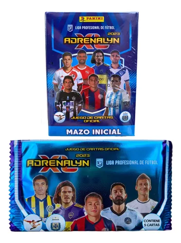 Juego de cartas adrenalyn 2023 liga de futbol argentina de futbol