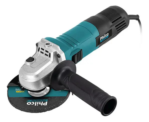 Esmerilhadeira Philco Pem02 950w 11000 Rpm Cor Azul