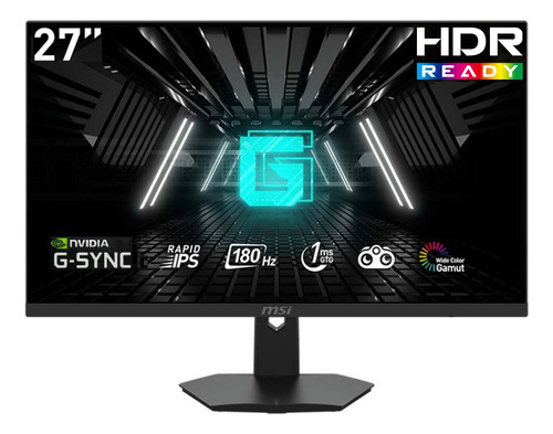 Monitor Msi 27 G274f Gsync 180hz Ips 1ms Fhd 250nits Hdr 