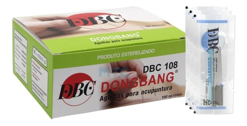 Agujas De Acupuntura Mango Coreano Marca Dong Bang De 100 