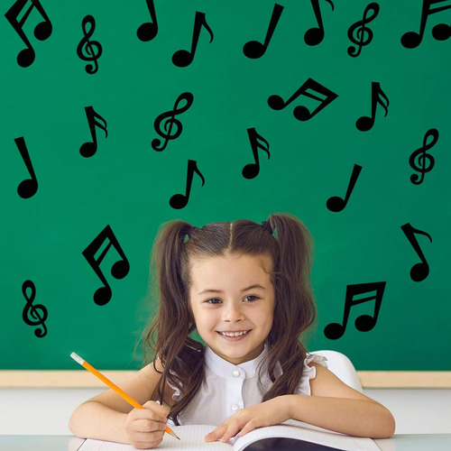 Recortes De Notas Musicales, 45 Recortes Forma De Notas...