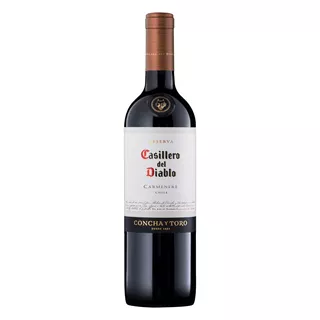 Vinho Chileno Tinto Seco Concha Y Toro Casillero Del Diablo Carménère 750ml