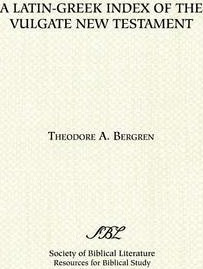 Libro A Latin-greek Index Of The Vulgate New Testament : ...