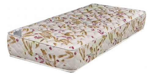 Colchón 2 Plaza De Resortes Elite Soñar 1,90cm X 1,30cm Marrones