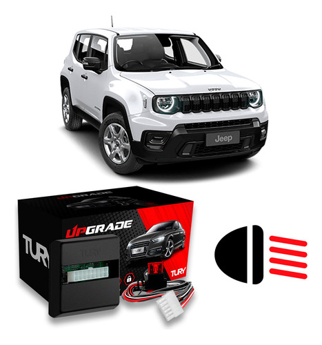 Sensor Liga Desliga Farol Jeep Renegade Até 2023 Universal