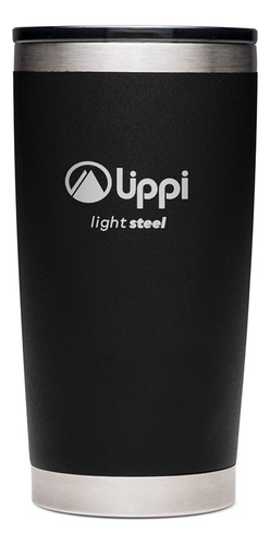 Botella Unisex Light Steel Tumbler 600 Ml Negro Lippi