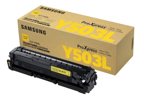 Tóner Samsung Yellow 5000pag Clx-3060fr Su496a /clt-y503l