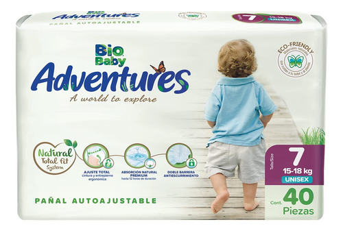 Pañal Calzon Biobaby Adventure 7