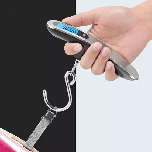 - Báscula Electrónica Portátil De 50 Kg, Escala De Pesca