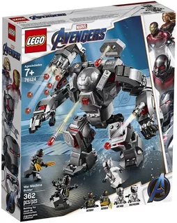 Lego Marvel War Machine Buster Avengers 76124 Hulkbuster