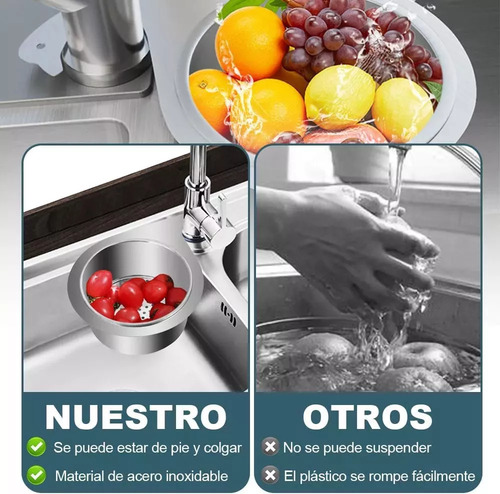 Colador, Escurridor, Cesto De Basura, Fregadero De Cocina