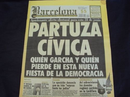 Revista Barcelona # 163 (Usado)
