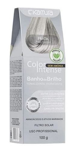 Tonalizante Color Intense C. Kamura Prata 100g