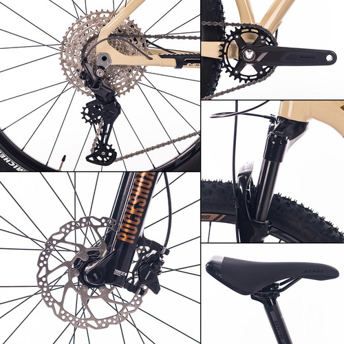 Bicicleta Aro 29 Mtb L19' Alumínio Impact Comp 2023 Creme