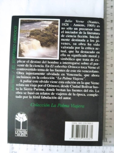 Libro El Soberbio Orinoco, Julio Verne (Usado)