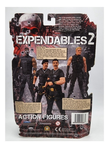 ### Diamond Select The Expendables 2 Barney Ross Loose ### (Usado)