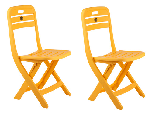 Pack De 2 Sillas Infantiles Plegables Varios Colores