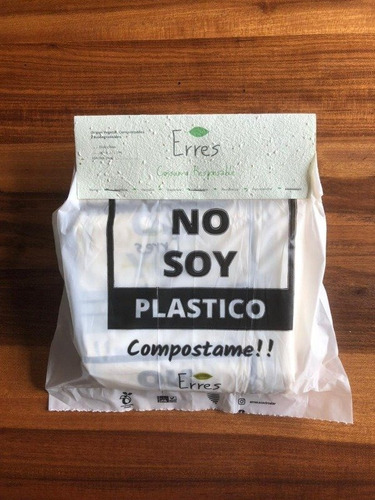 Imagen 4 de 10 de Bolsas 100% Biodegradables Compostables Arranque De 20x30