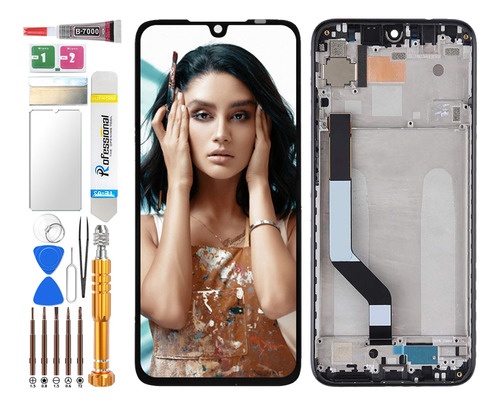 Zahin Pantalla Lcd Para Xiaomi Redmi Note 7/7 Pro Con Marco M1901f7g M1901f7h