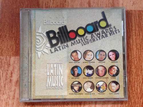 Cd Original Billboard Latin Music Awards Superstar Hits (Usado)