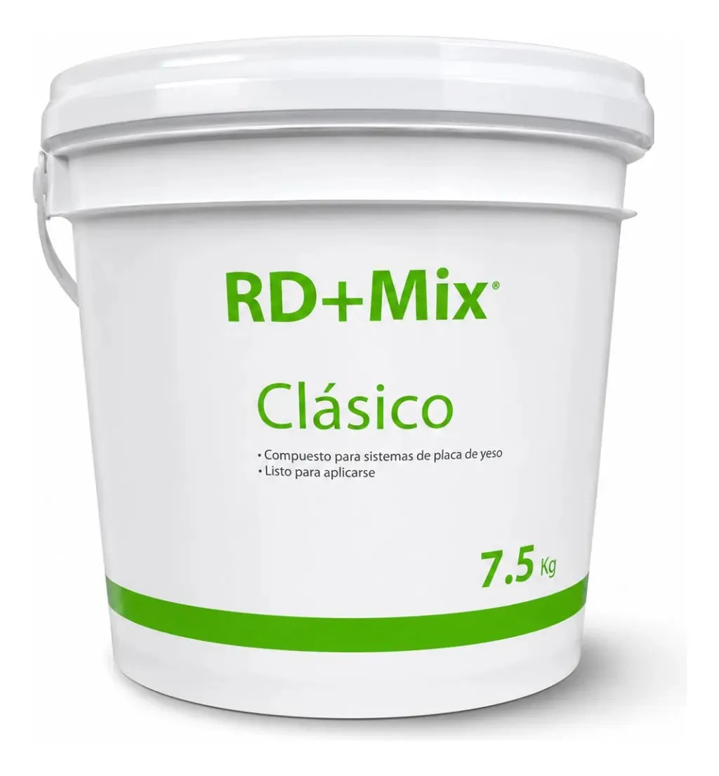 Pasta Para Juntas Tablaroca Blanco Plaka RD+Mix Clásico 7.5 kg Interior