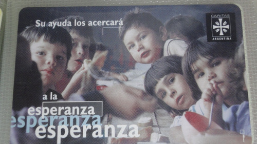 Tarjeta Telefonica  Decada 90 -  Esperanza 2