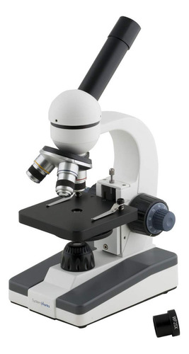 Microscopio Óptico De Vidrio Para Niños Stem Con Luz Led Aum