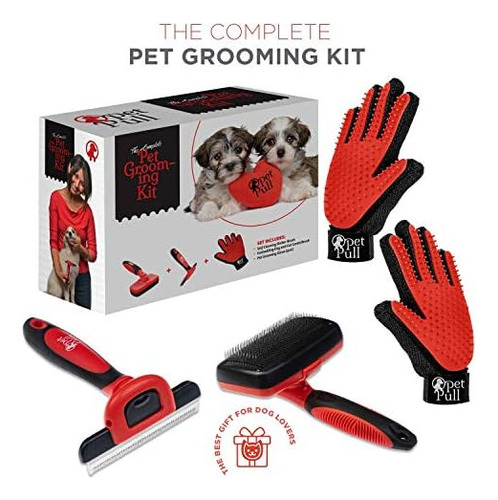 Kit De Aseo Profesional Completo Para Mascotas | Cepillo Aut