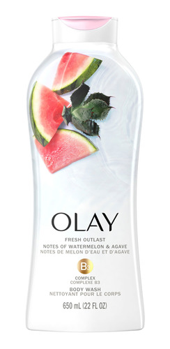 Gel De Baño 22 Onzas Olay Fresco Para Duración De Más