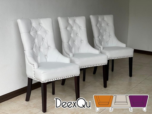 Sillas Para Comedor Selby Blanco