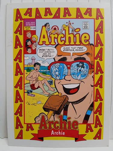 Estampa Tarjeta Archie Año 1992 # 1 Jeepers Peepers 