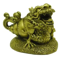 Comprar Figura De Dragon Con Cuerno De La Abundancia Feng Shui 